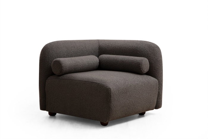 Atelier Del Sofa Viktor - Sillón orejero Gris oscuro Atelier Del Sofa Viktor - Sillón orejero Gris oscuro